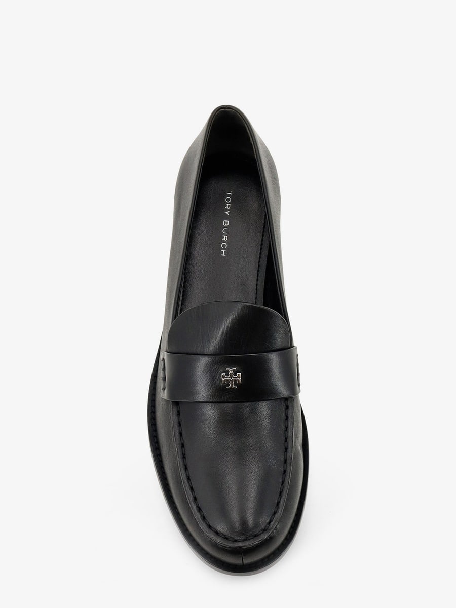 Tory Burch Penny Leather Loafers, view 5