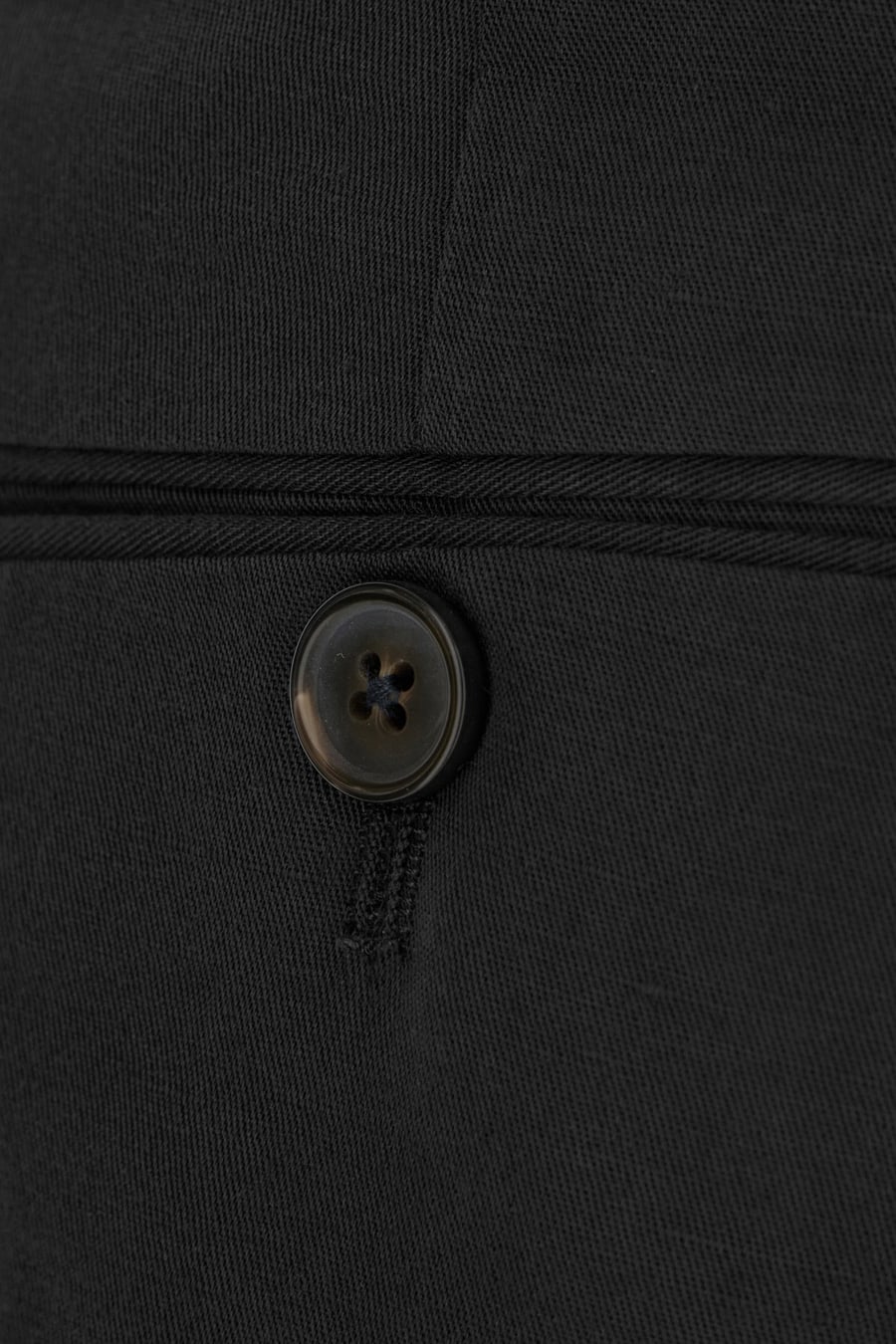 PT Torino Pantalone in lana stretch nero, view 3