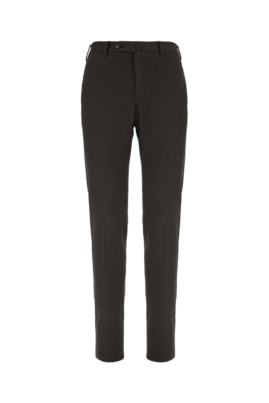 PT Torino Pantalone in misto lyocell cioccolato