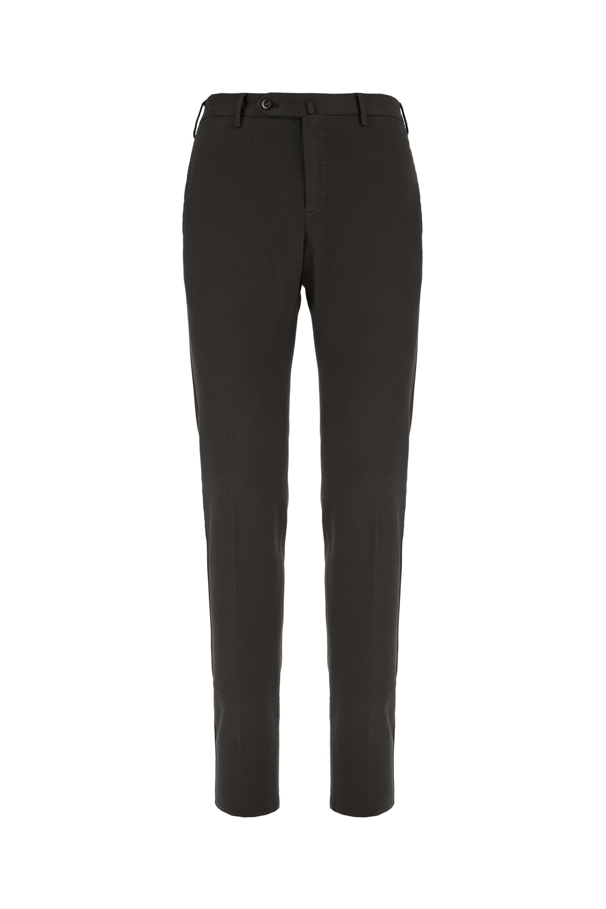 PT Torino Pantalone in misto lyocell cioccolato