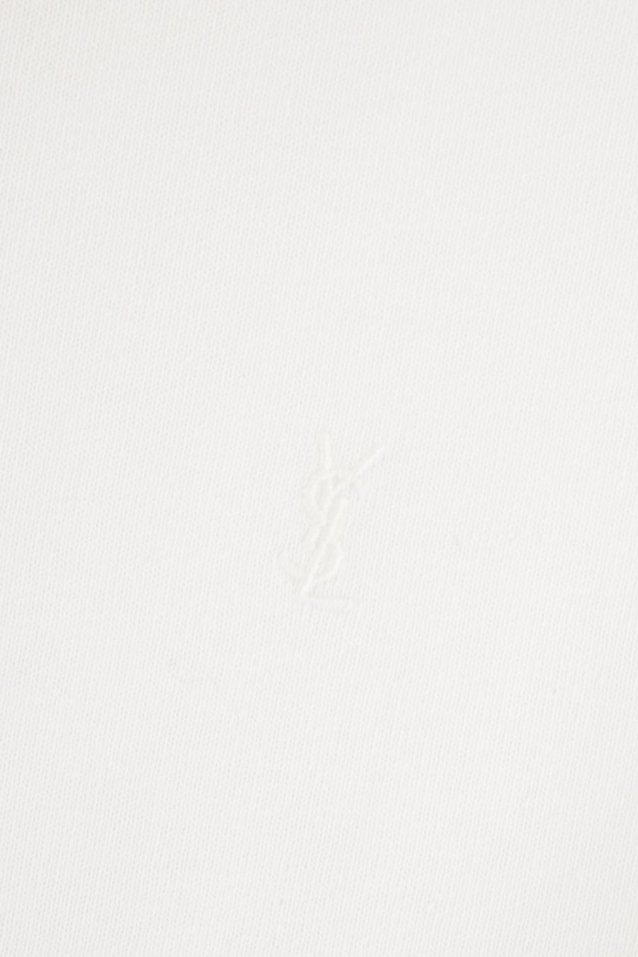 Saint Laurent T-shirt in cotone bianco, view 3