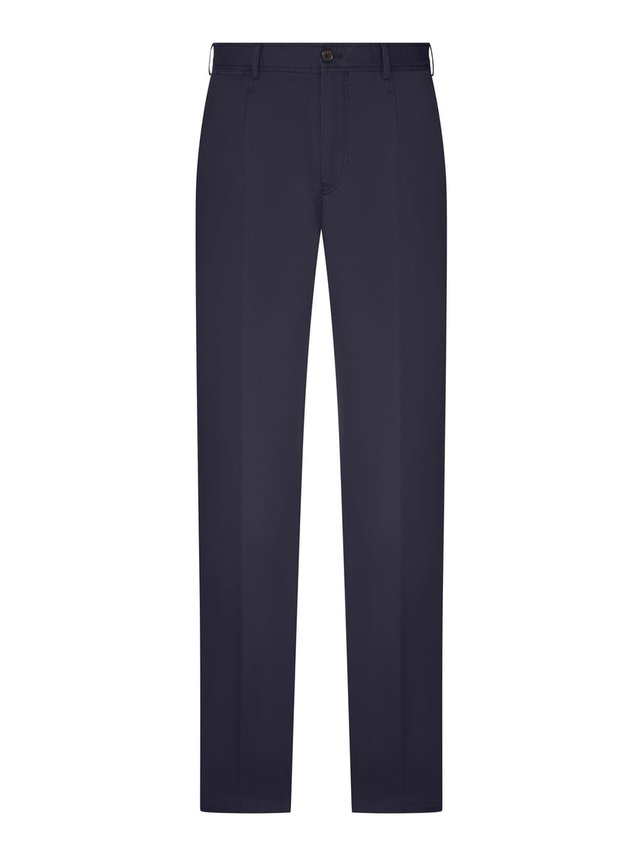 PT Torino COTTON CHINO TROUSERS WITH IRONED CREASE