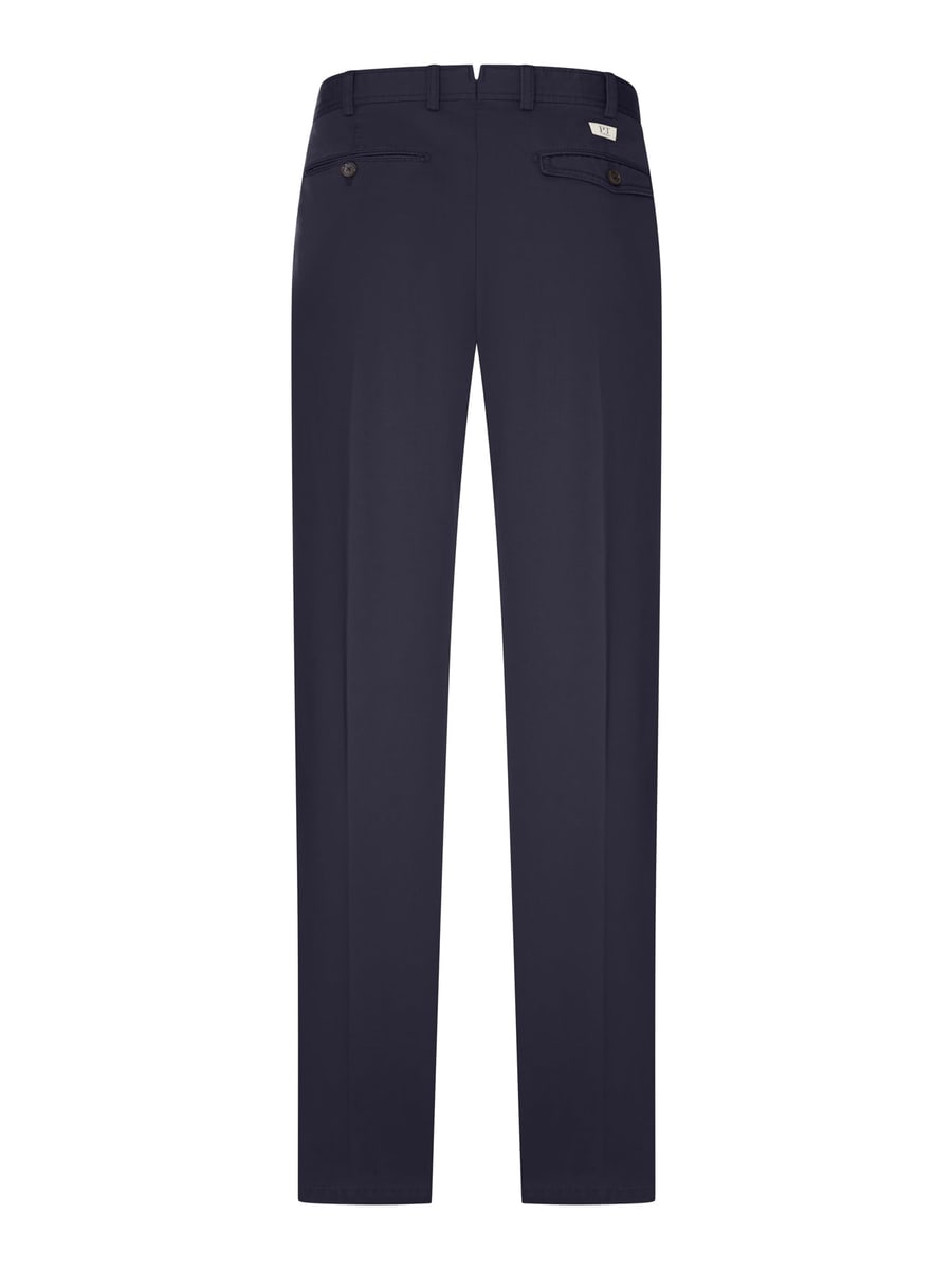 PT Torino COTTON CHINO TROUSERS WITH IRONED CREASE, view 2