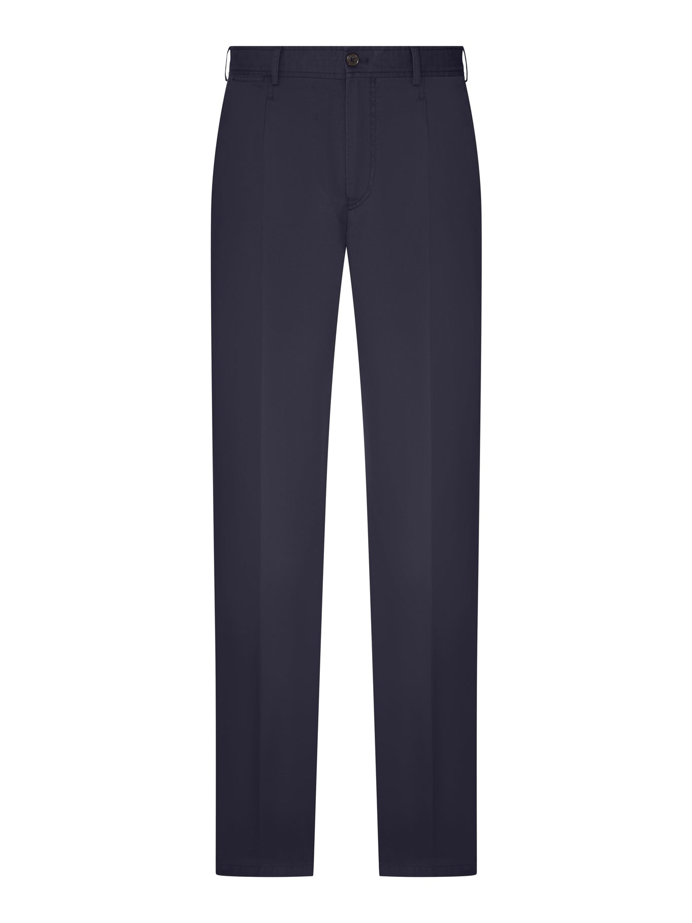 PT Torino COTTON CHINO TROUSERS WITH IRONED CREASE