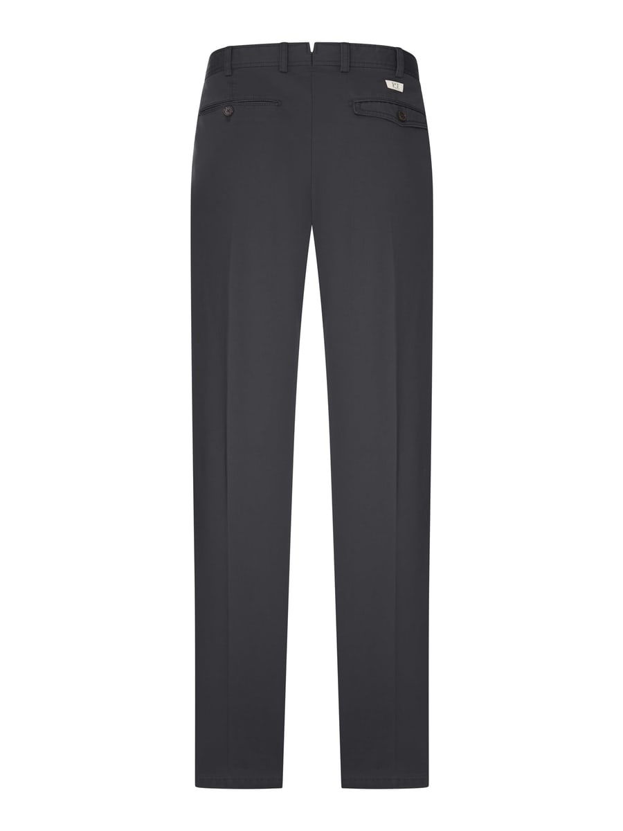 PT Torino COTTON CHINO TROUSERS WITH IRONED CREASE, view 2