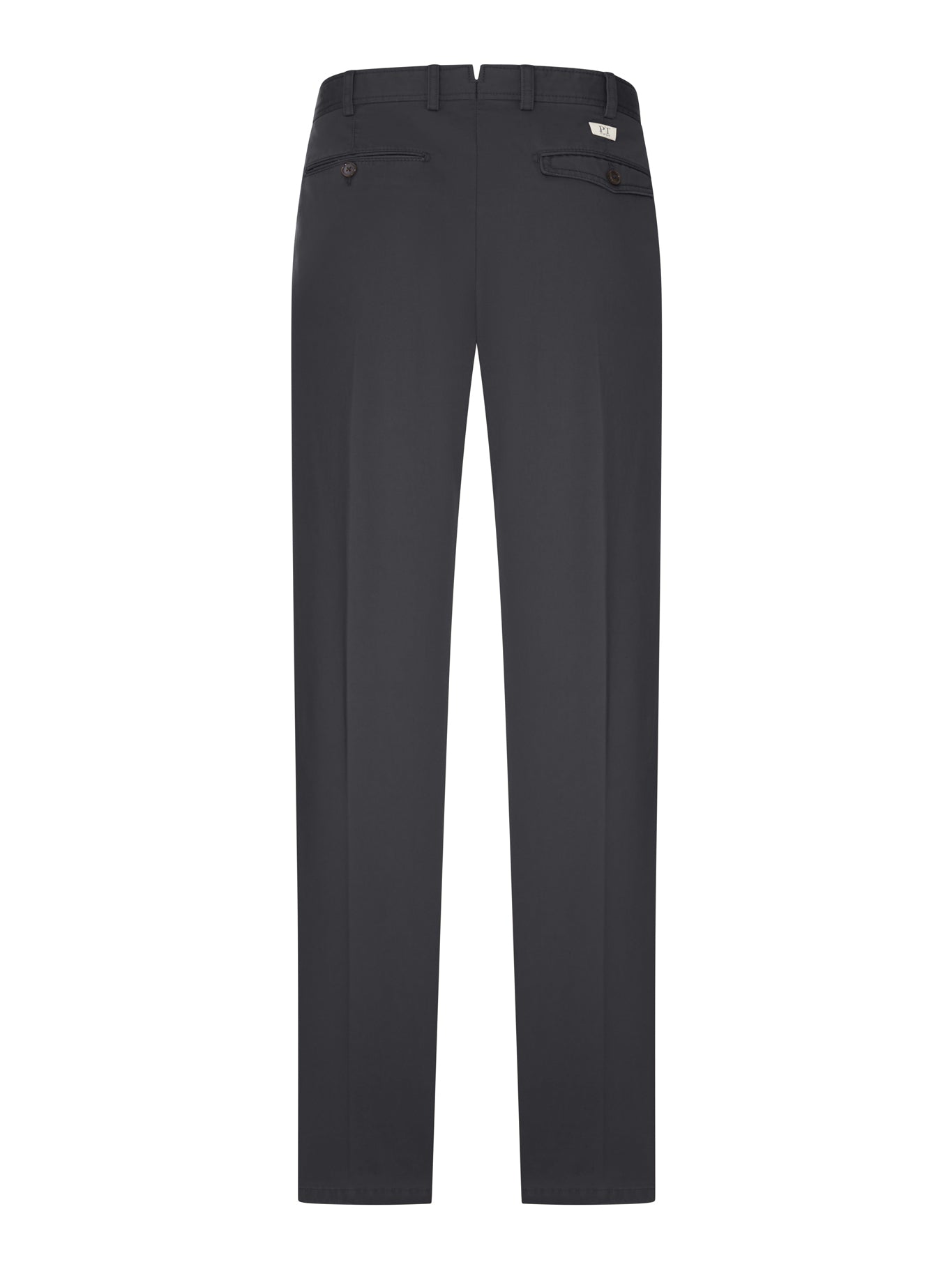 PT Torino COTTON CHINO TROUSERS WITH IRONED CREASE, view 2