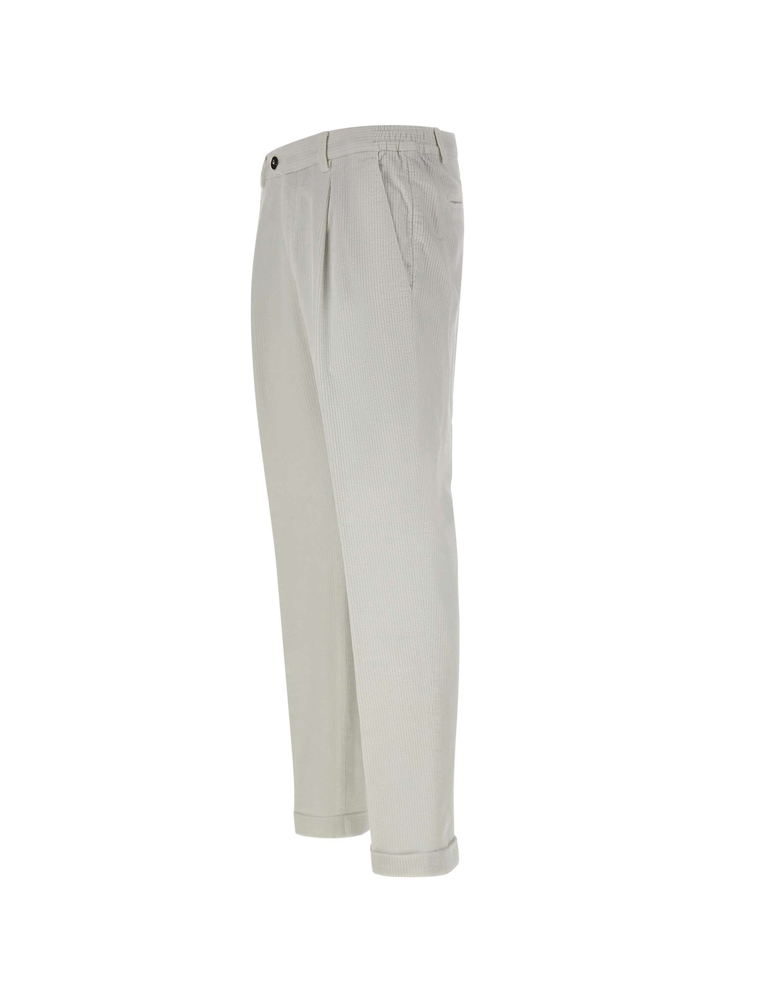 DEVORE Pantalone a costine, view 2