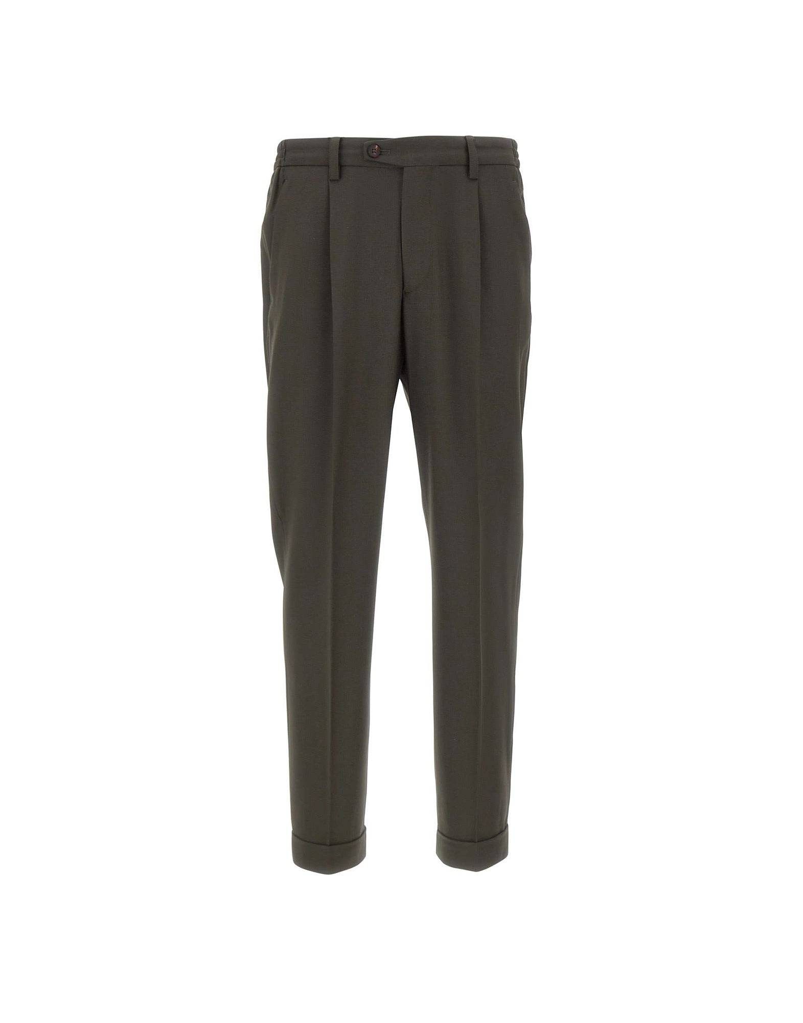 DEVORE Pantalone in misto lana