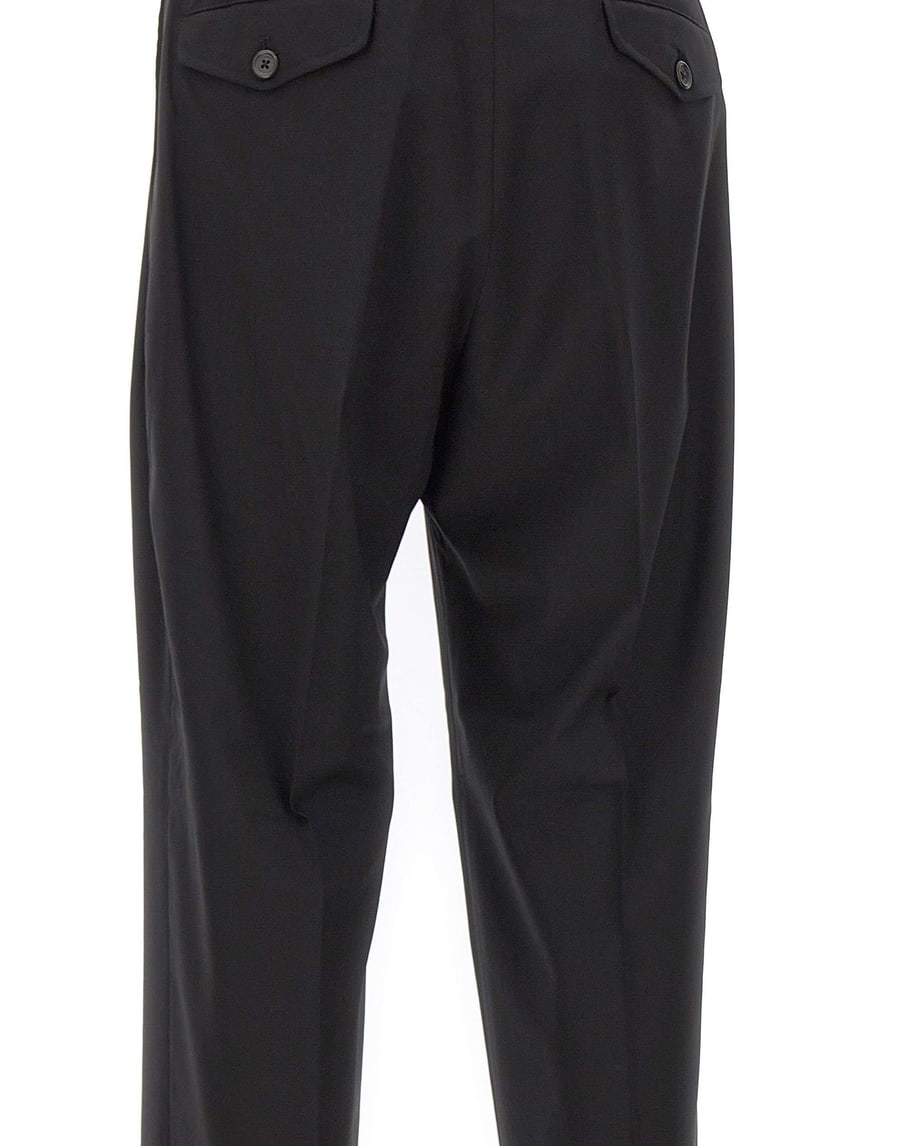 LANEUS Pantaloni larghi in lana, view 5