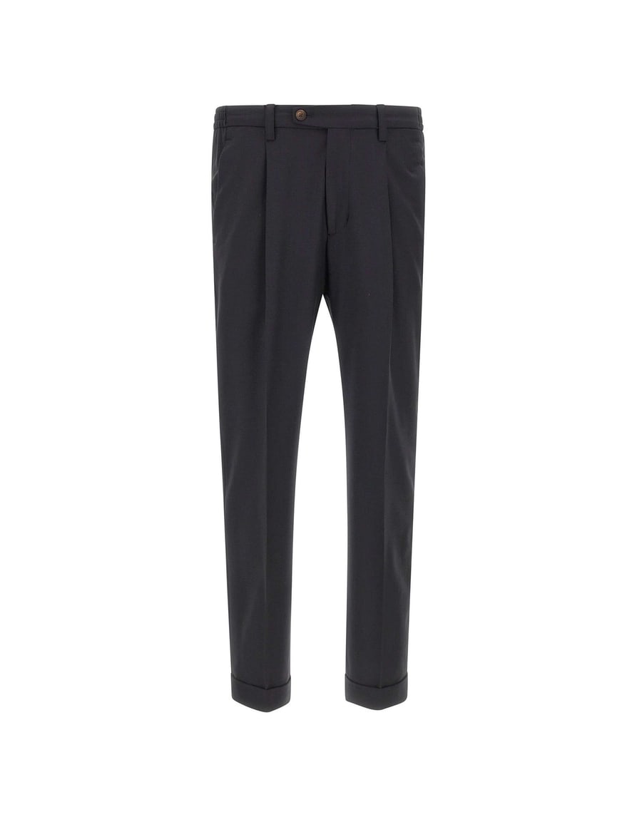 DEVORE Pantalone in misto lana