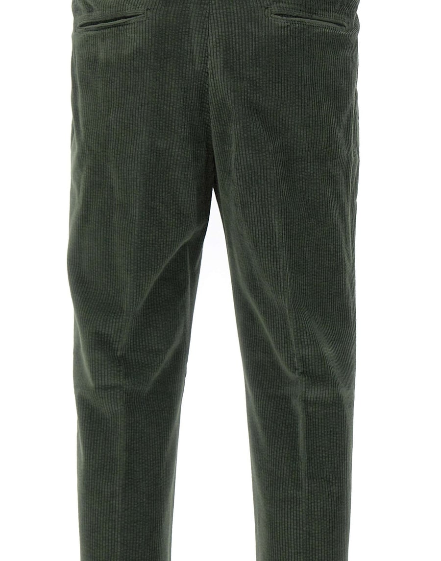 DEVORE Pantalone a costine, view 4