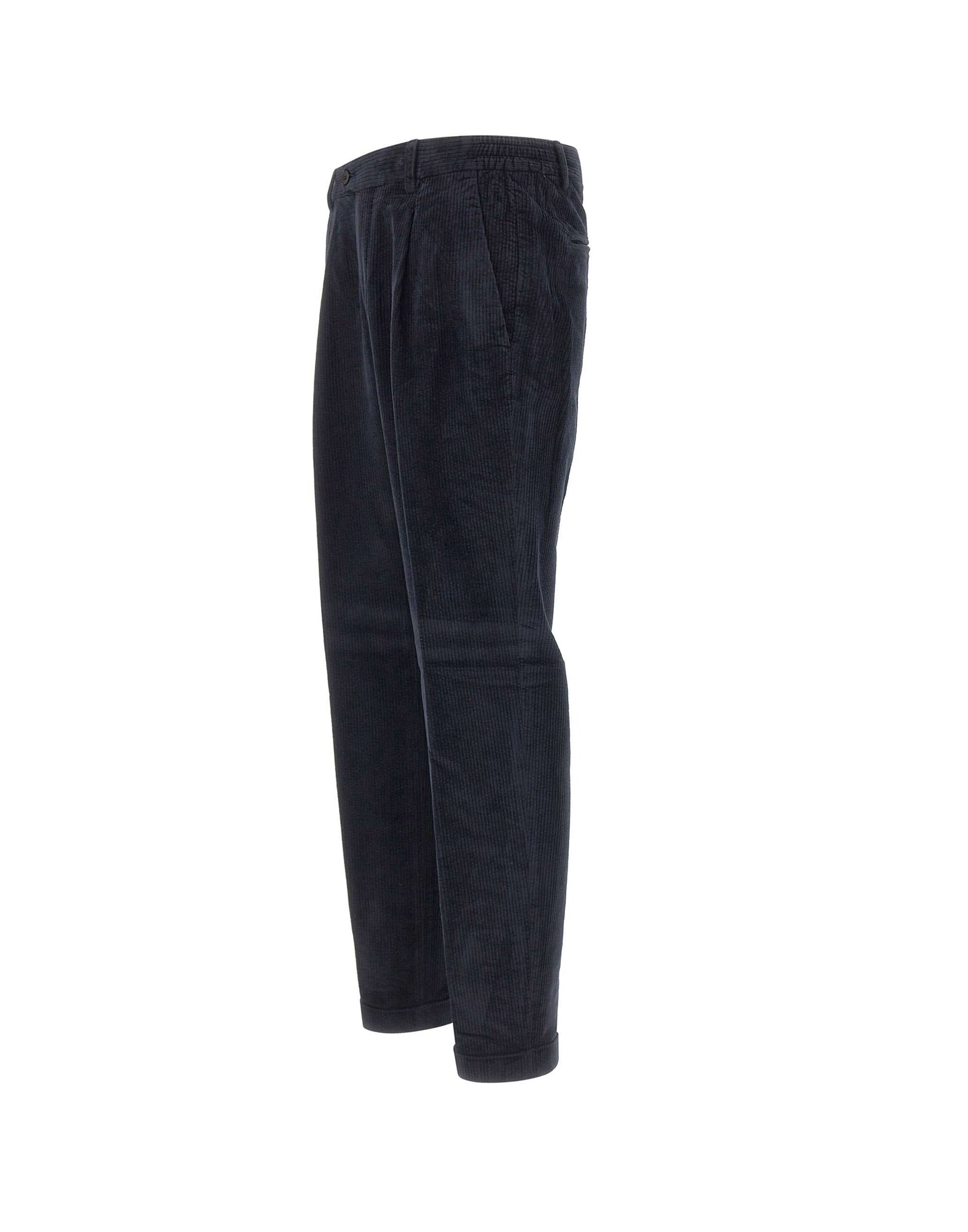 DEVORE Pantalone a costine, view 2