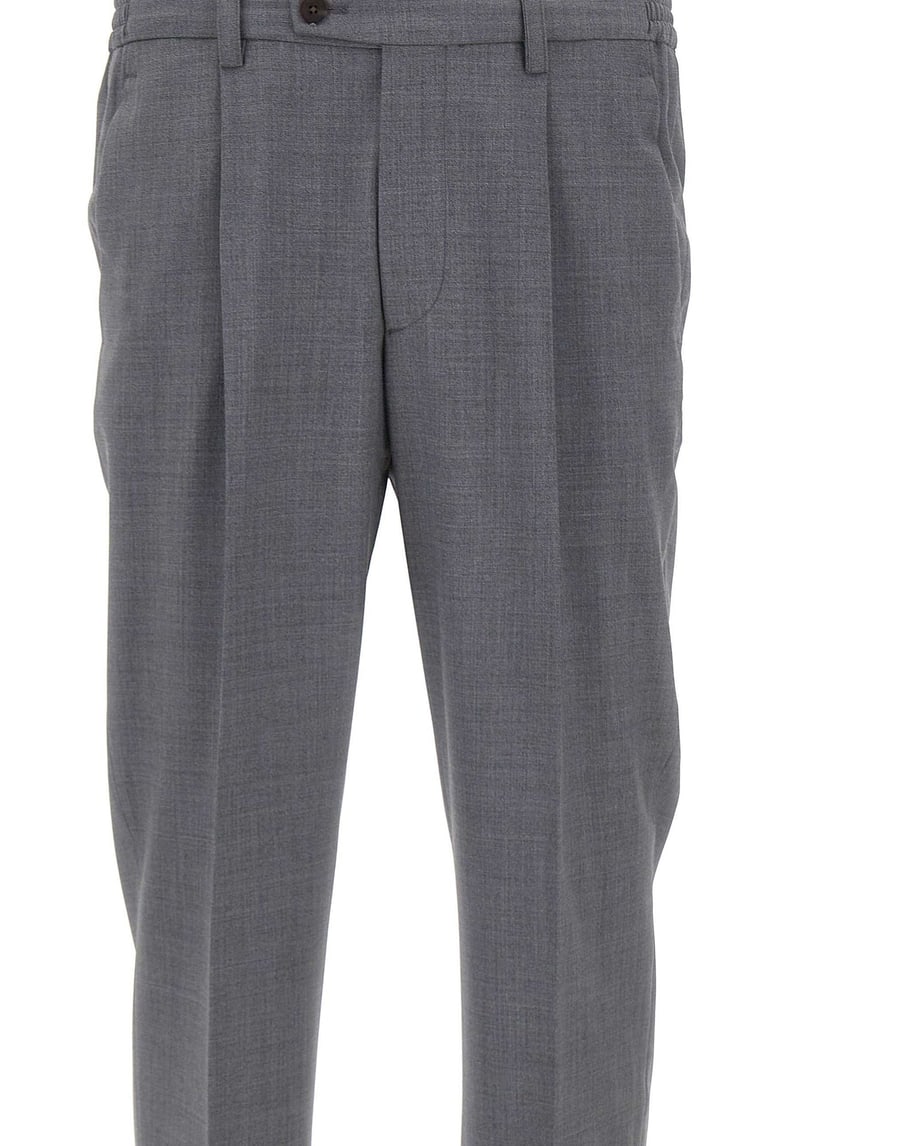 DEVORE Pantalone in misto lana, view 4
