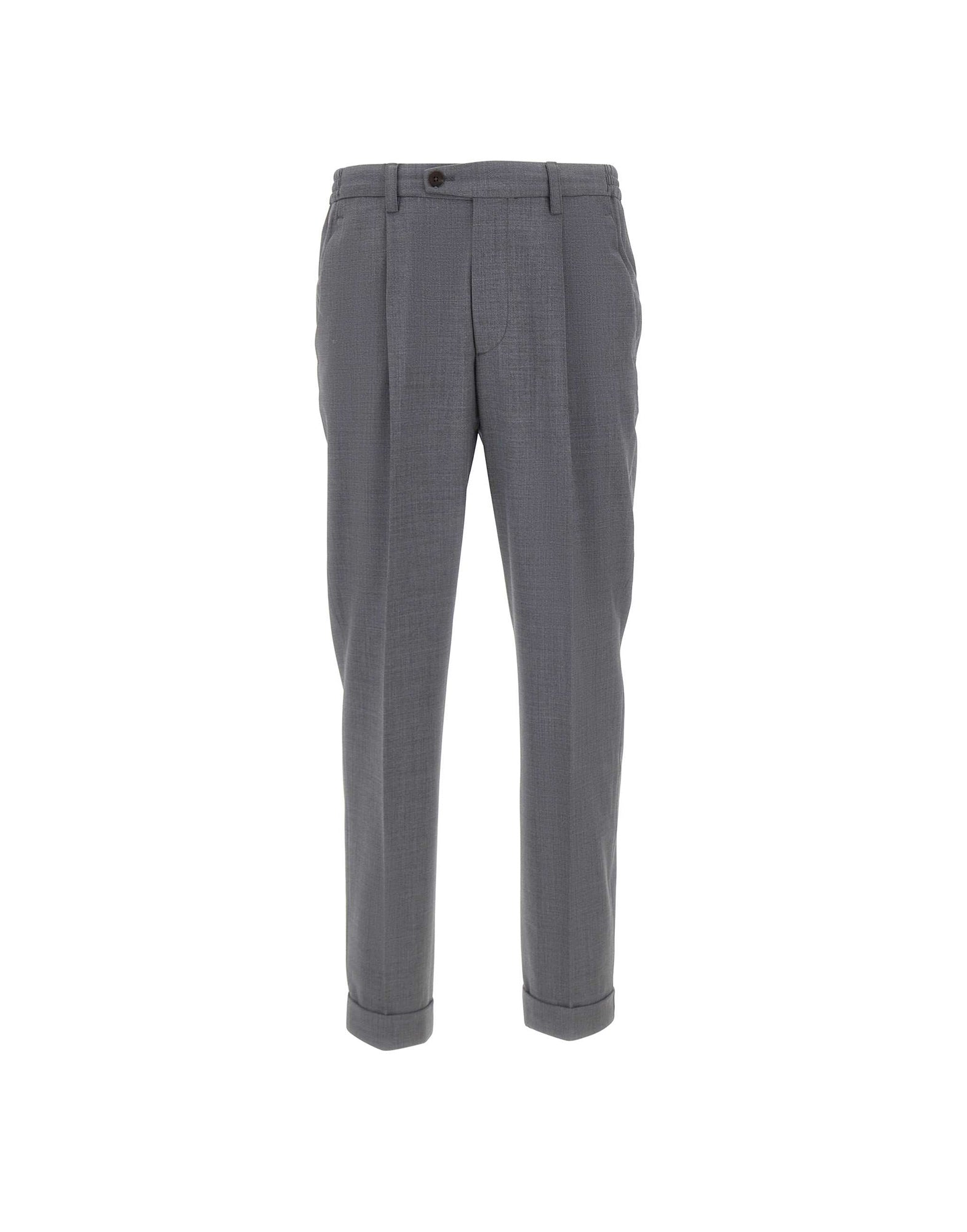 DEVORE Pantalone in misto lana