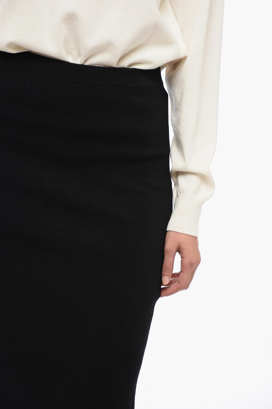 Saint Laurent 3500~Wool Pencil Skirt, view 3