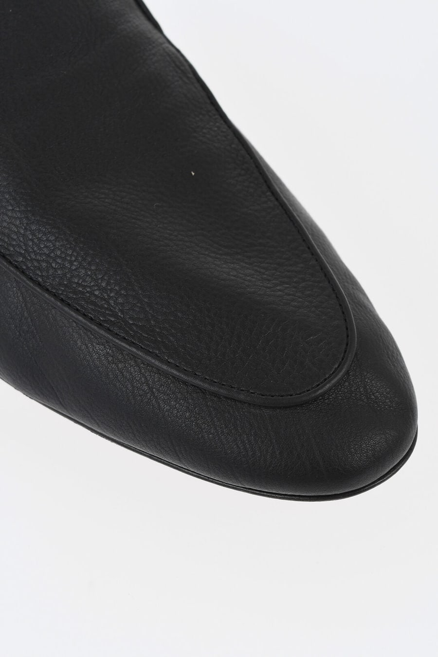 The Row 1500~Hammered-Leather Loafers AWAR FLAT, view 4
