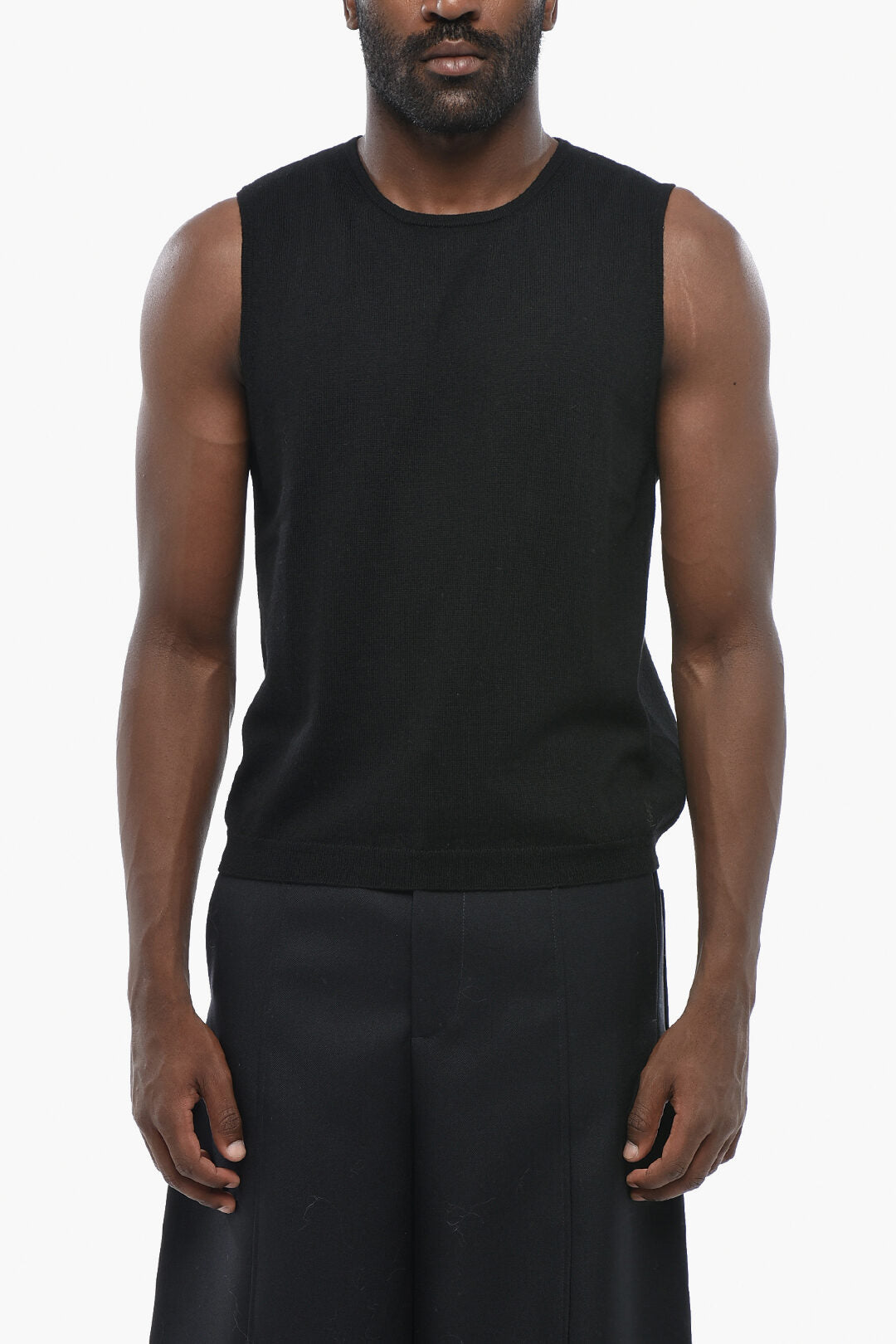 Saint Laurent 0005~Wool Crewneck Vest