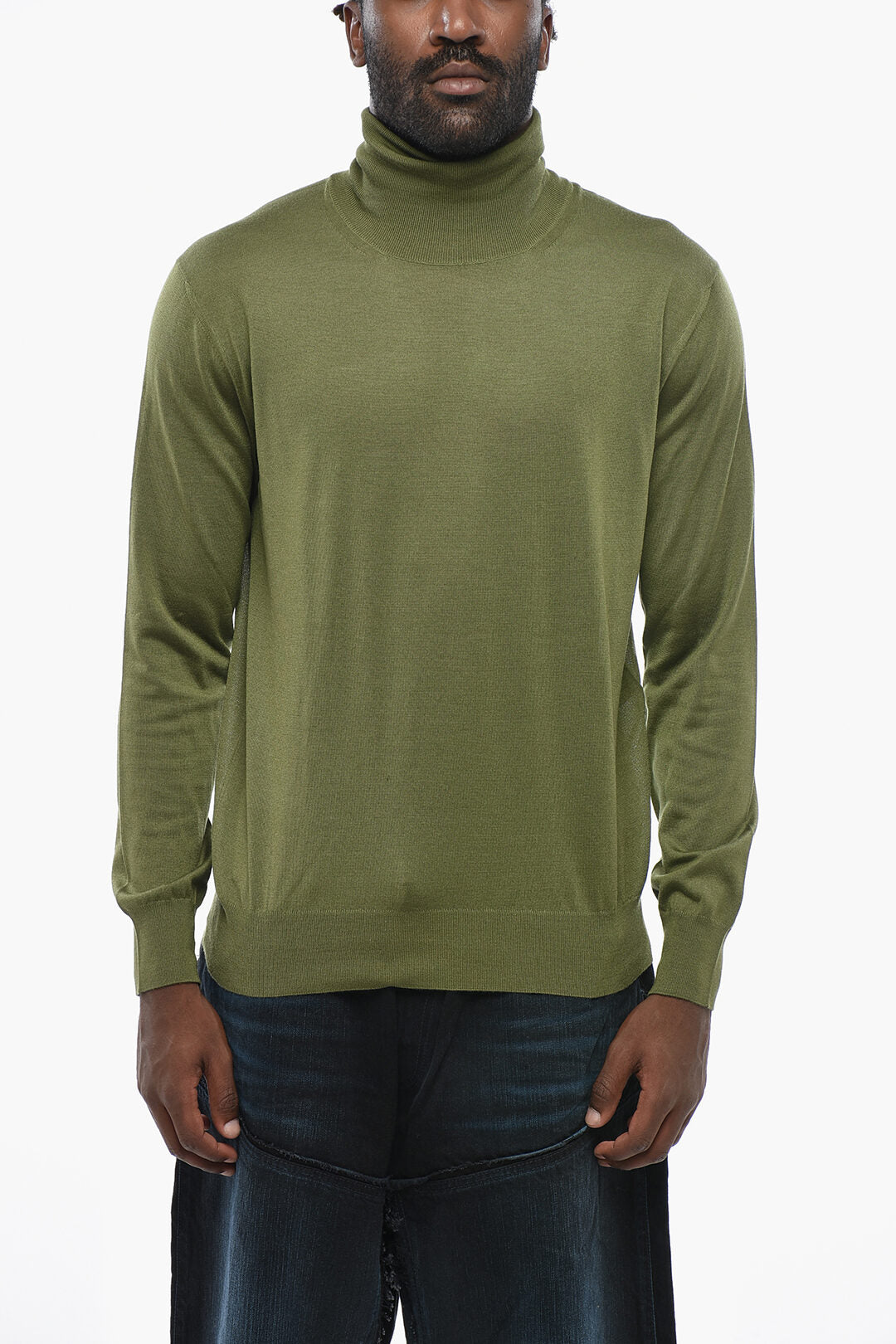 Saint Laurent 0850~Cashmere-Blend Turtleneck Sweater