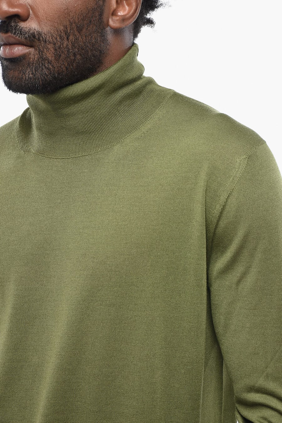 Saint Laurent 0850~Cashmere-Blend Turtleneck Sweater, view 3
