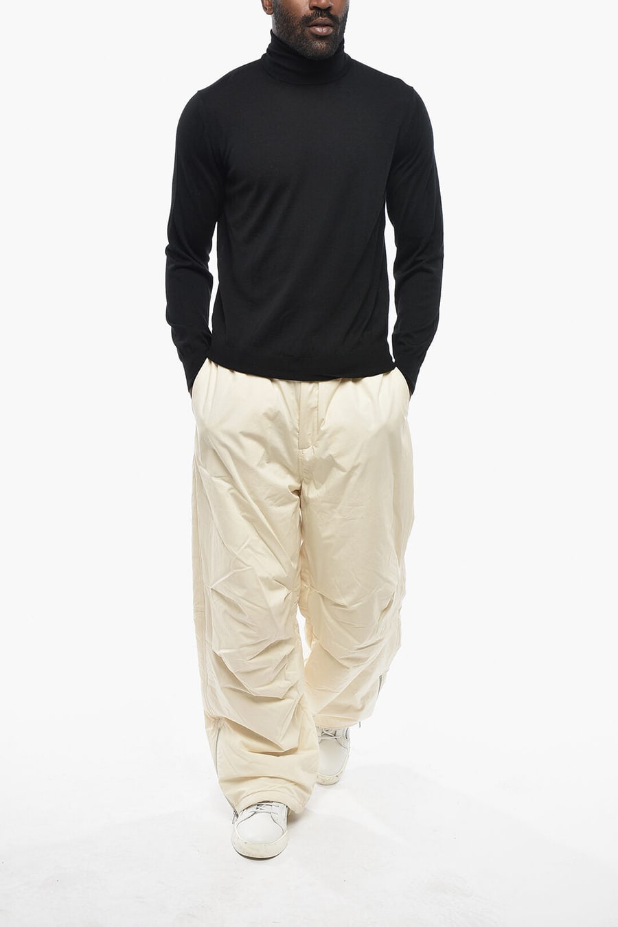 Saint Laurent 1500~Wool Turtleneck Sweater, view 4