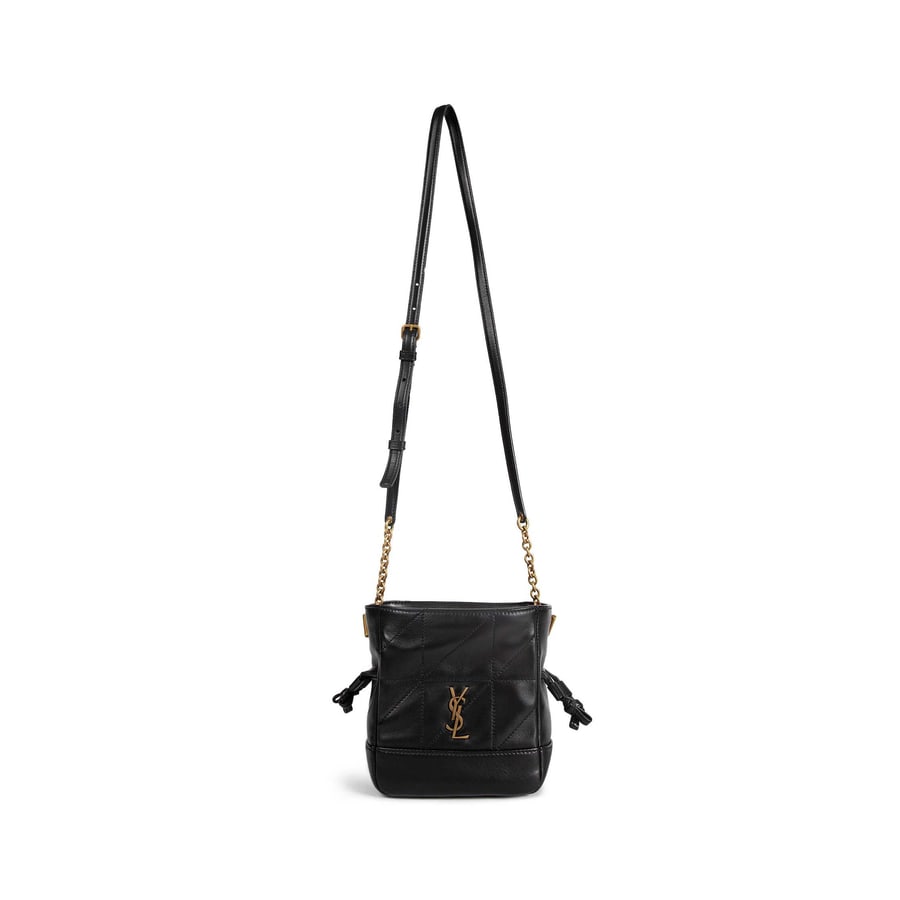 Saint Laurent Jamie Mini Shoulder Pouch in Lambskin, view 5