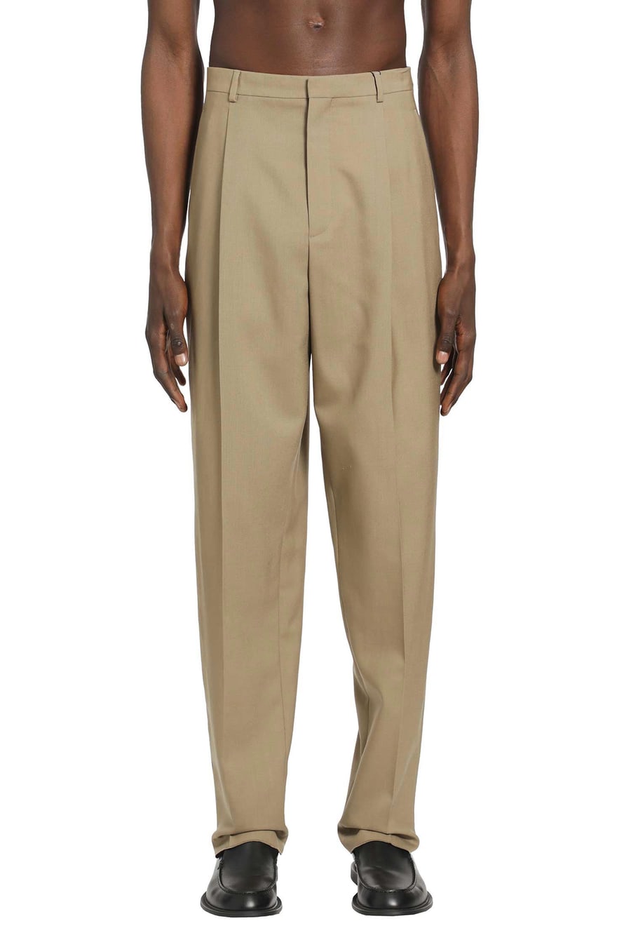 Saint Laurent Slim Fit Tailored Trousers, view 2