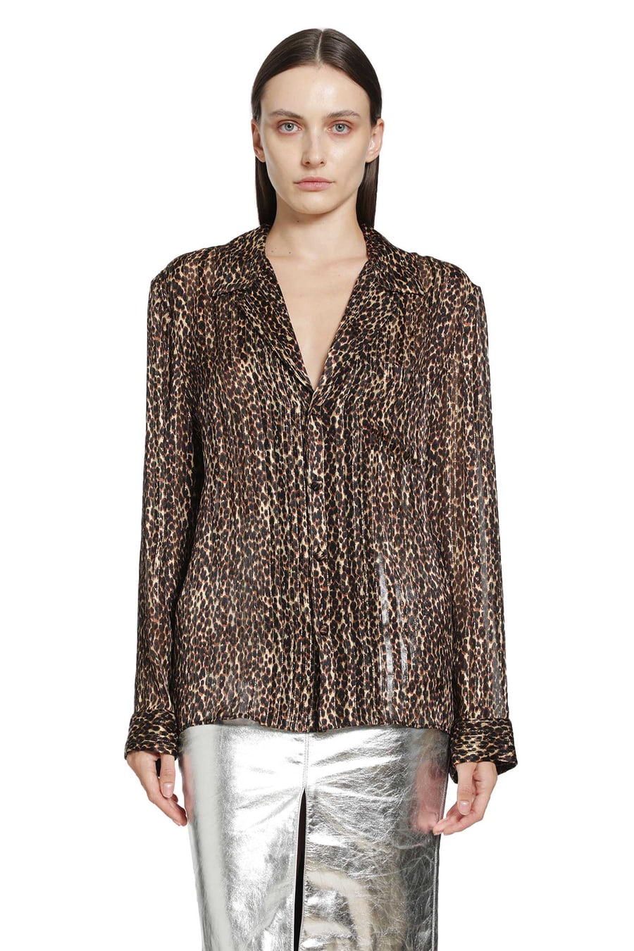 Saint Laurent Pajama Blouse, view 2