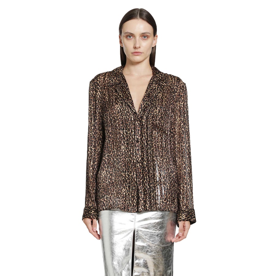 Saint Laurent Pajama Blouse, view 7