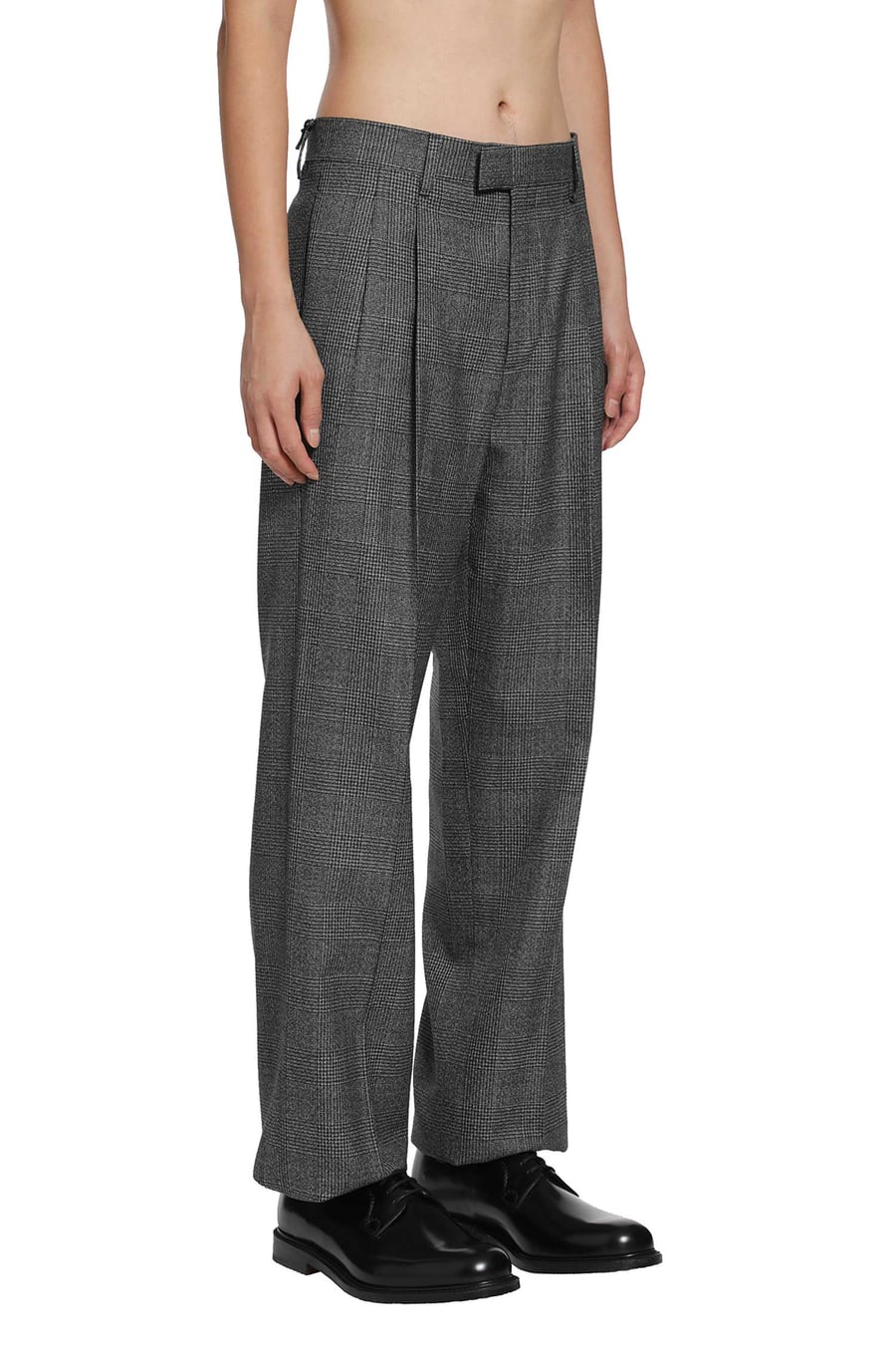 LARDINI Stretch Wool Trousers, view 3