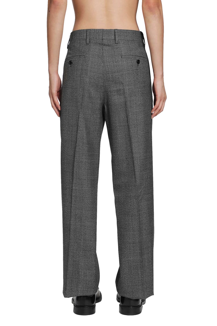 LARDINI Stretch Wool Trousers, view 4