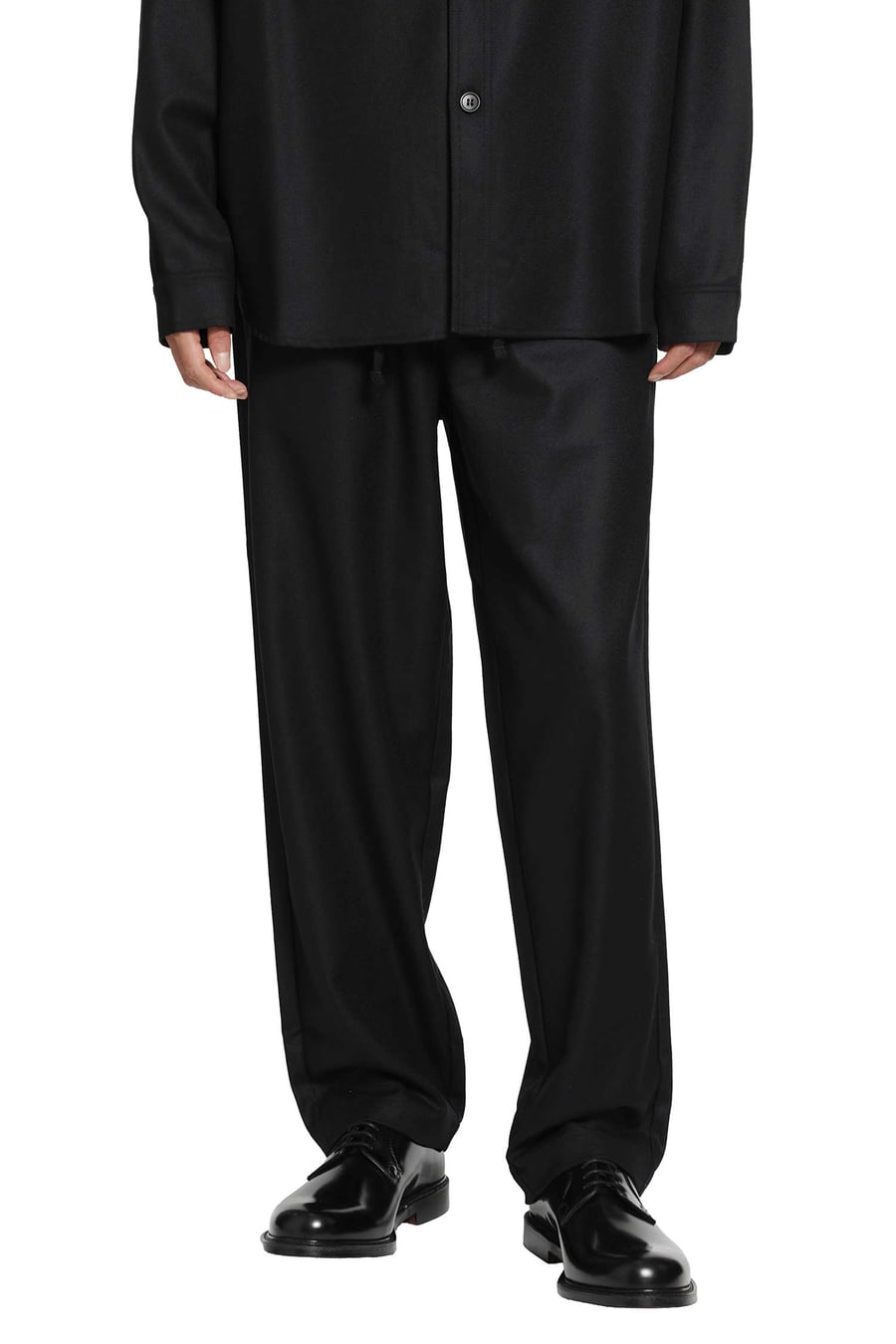 ROSE BURRITO Wool Flannel Pyjama Trousers