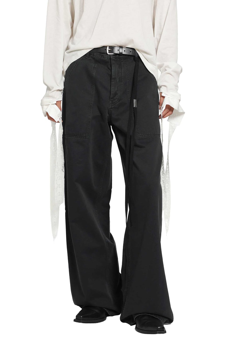 Ann Demeulemeester Monder Workwear Comfort Trousers