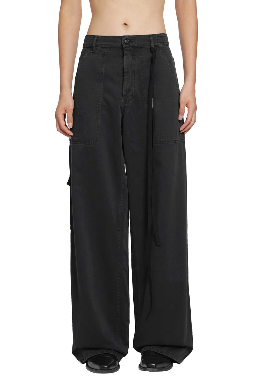 Ann Demeulemeester Monder Workwear Comfort Trousers, view 2