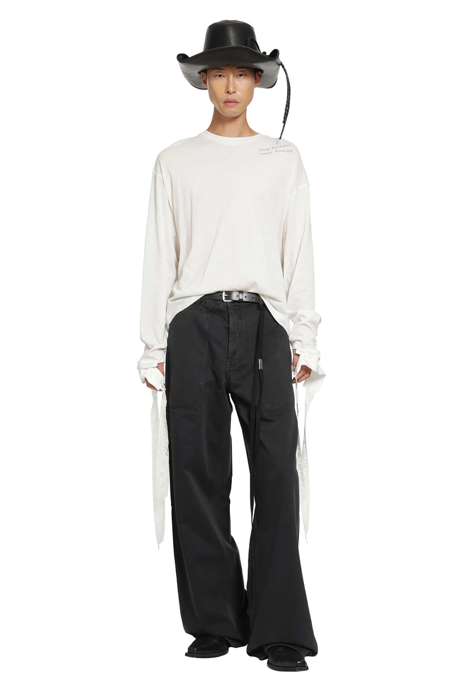 Ann Demeulemeester Monder Workwear Comfort Trousers, view 6