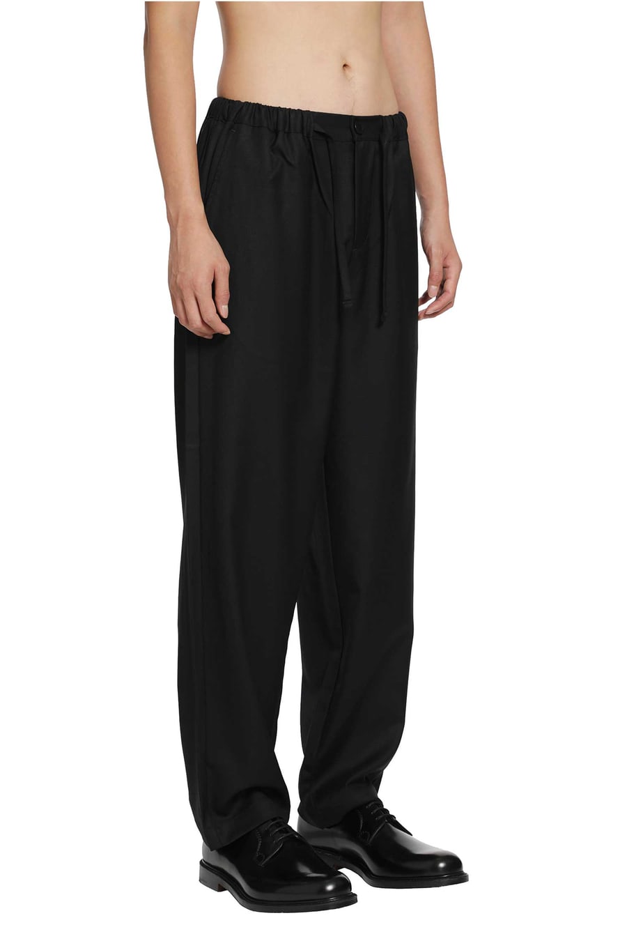 ROSE BURRITO Wool Pyjama Trousers, view 3