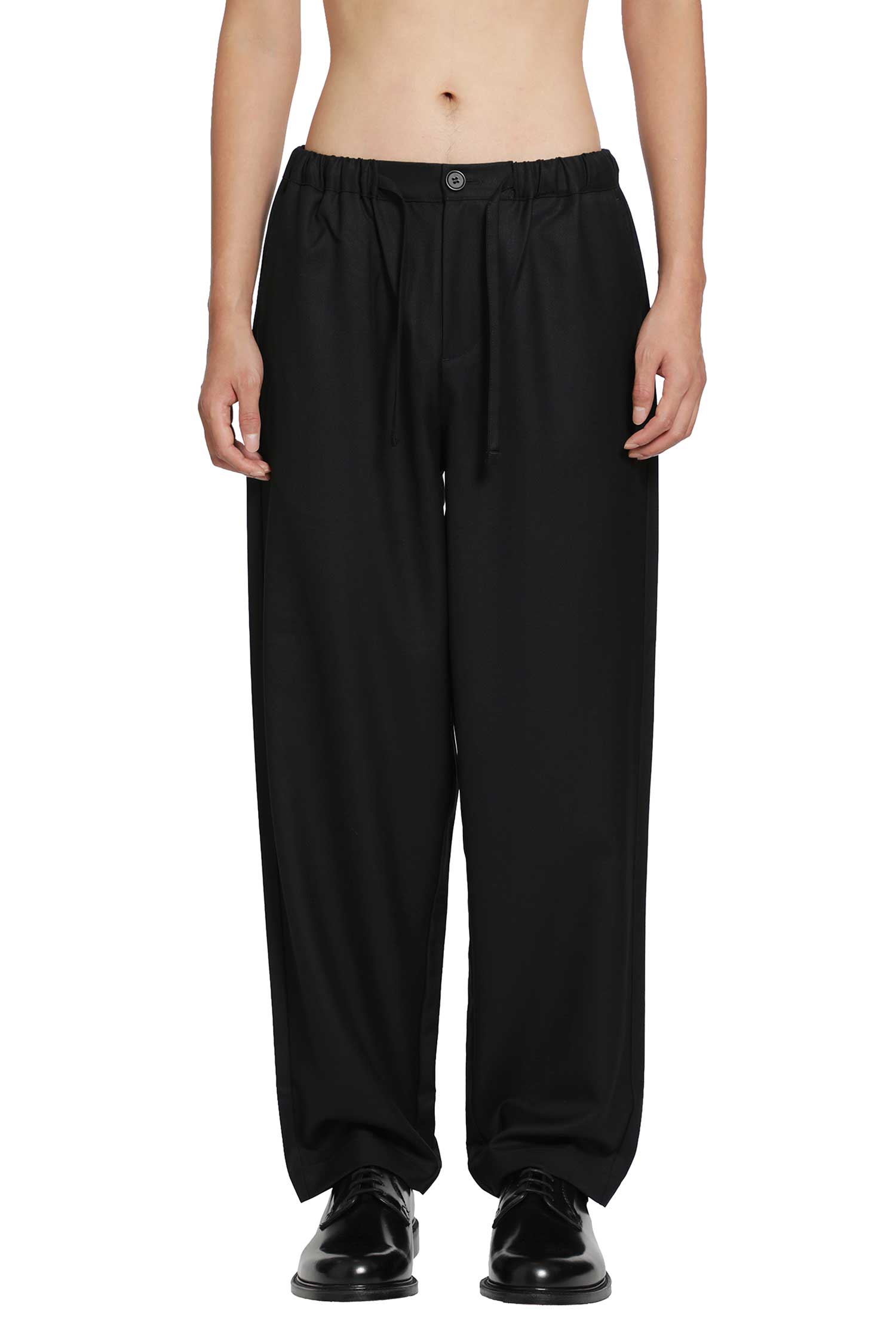 ROSE BURRITO Wool Pyjama Trousers, view 2