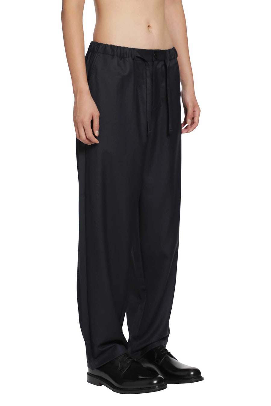 ROSE BURRITO Wool Pyjama Trousers, view 3
