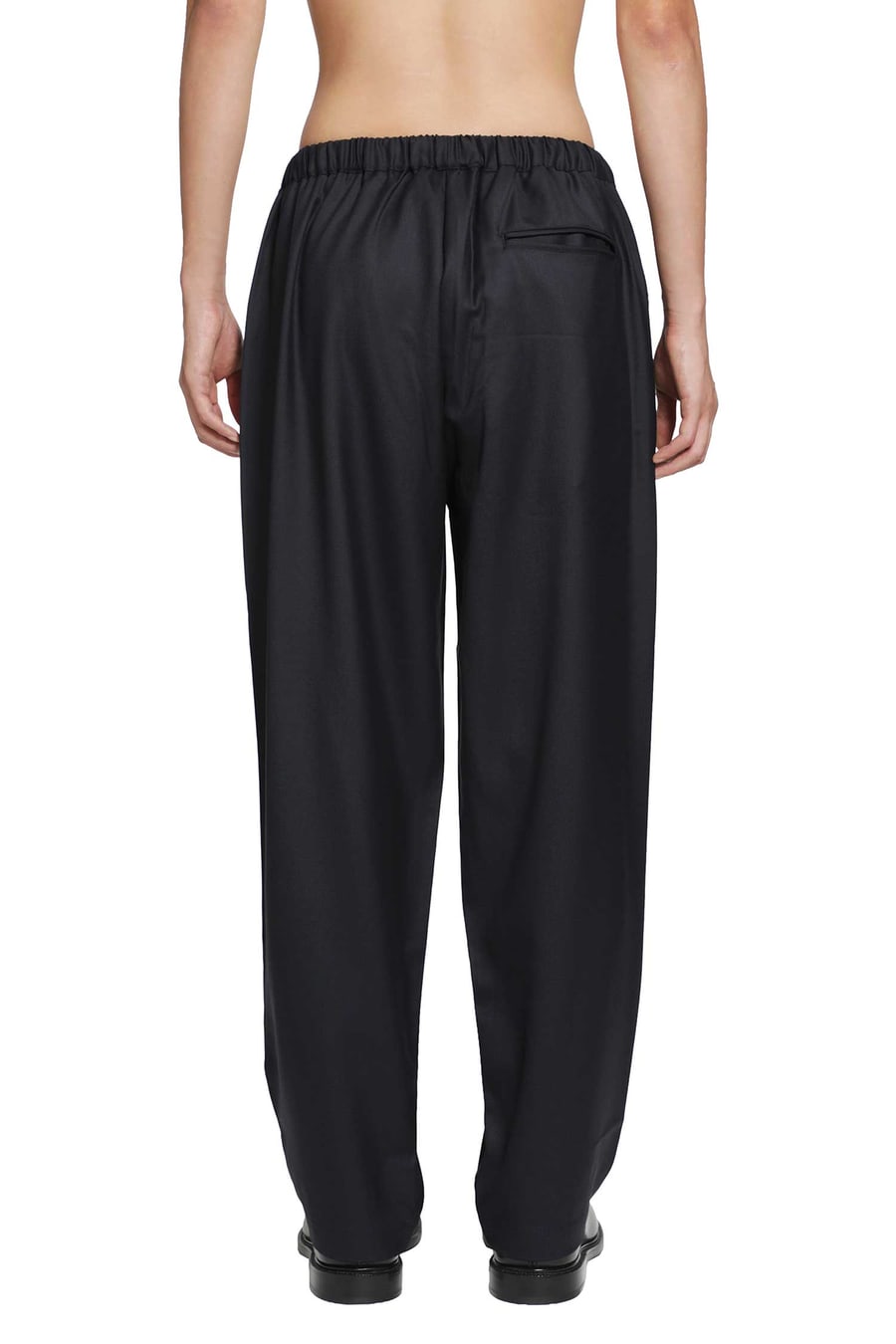 ROSE BURRITO Wool Pyjama Trousers, view 4