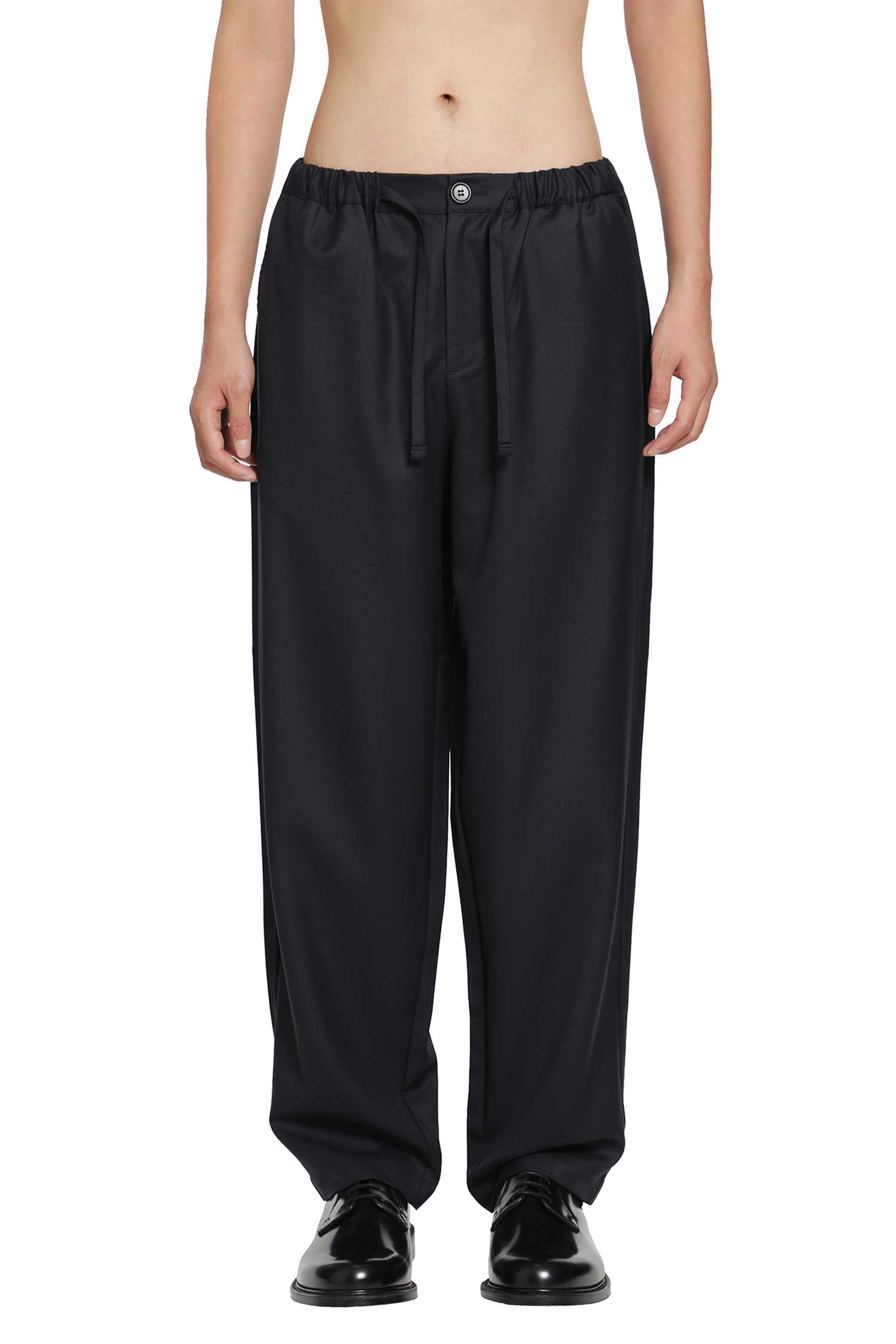 ROSE BURRITO Wool Pyjama Trousers, view 2