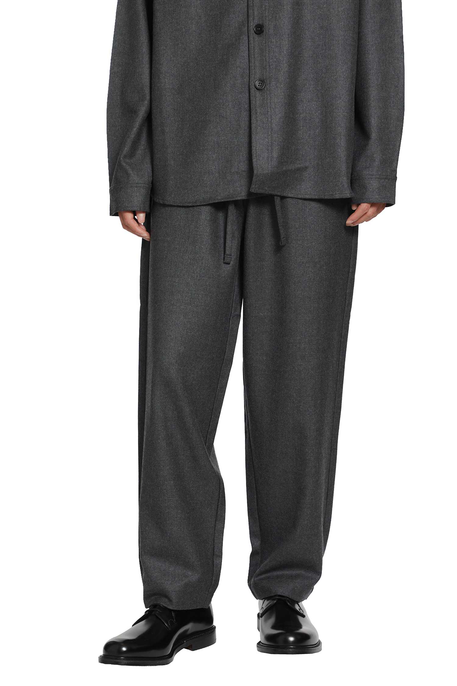 ROSE BURRITO Wool Flannel Pyjama Trousers
