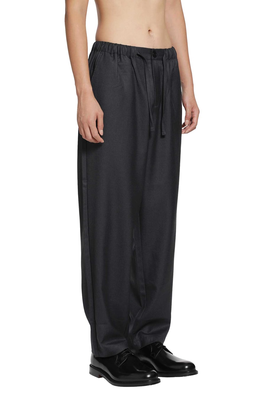 ROSE BURRITO Wool Pyjama Trousers, view 3