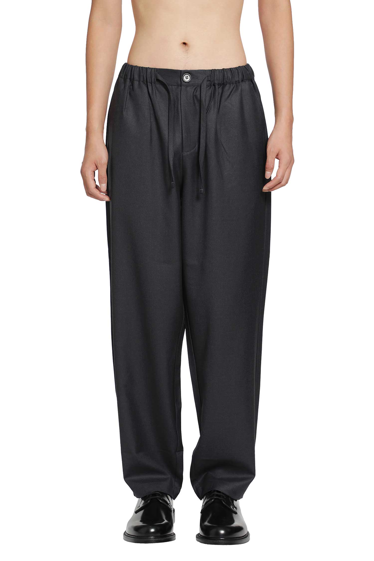 ROSE BURRITO Wool Pyjama Trousers, view 2