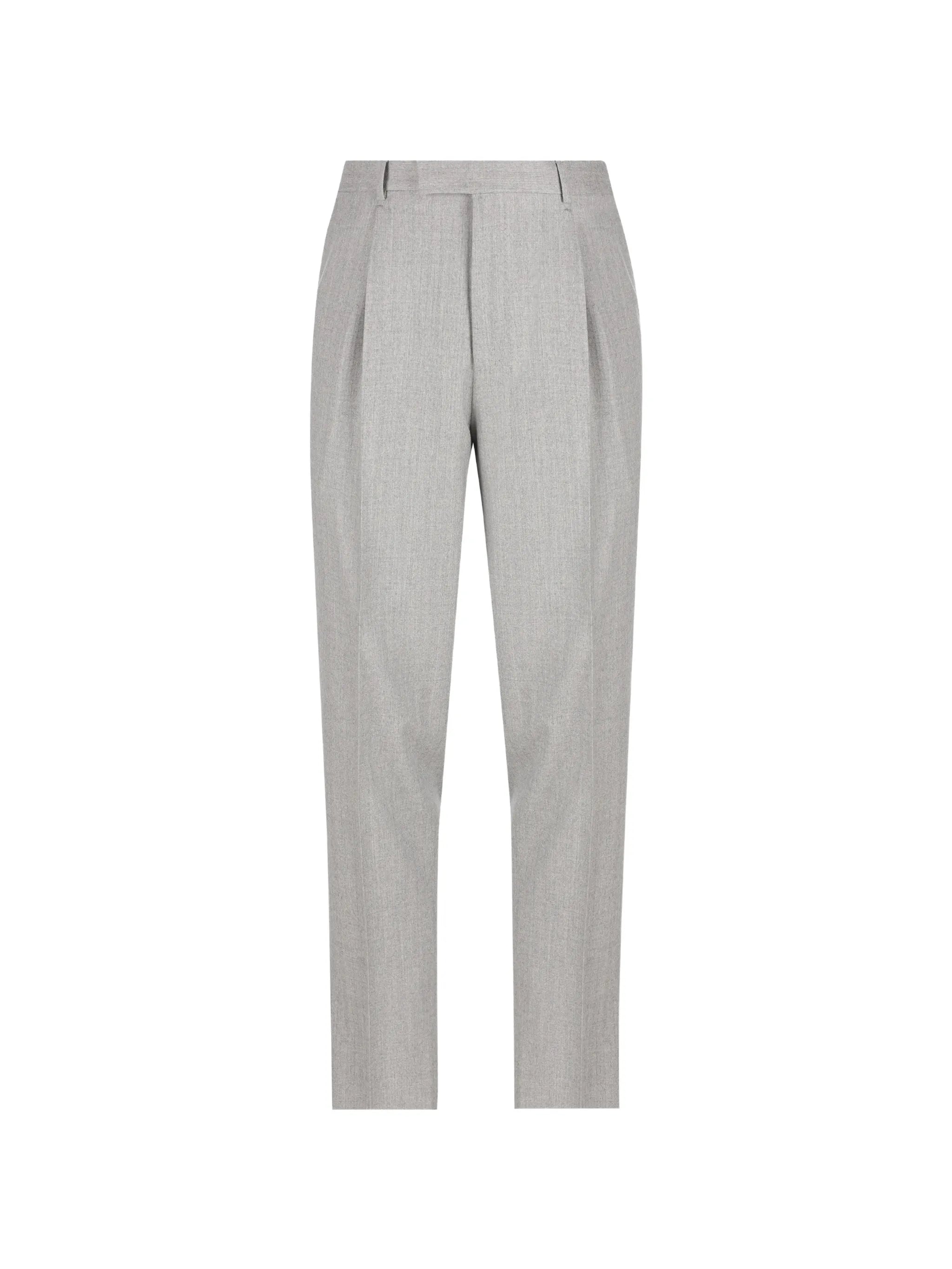 Zegna Zegna Pleated Tapered Trousers