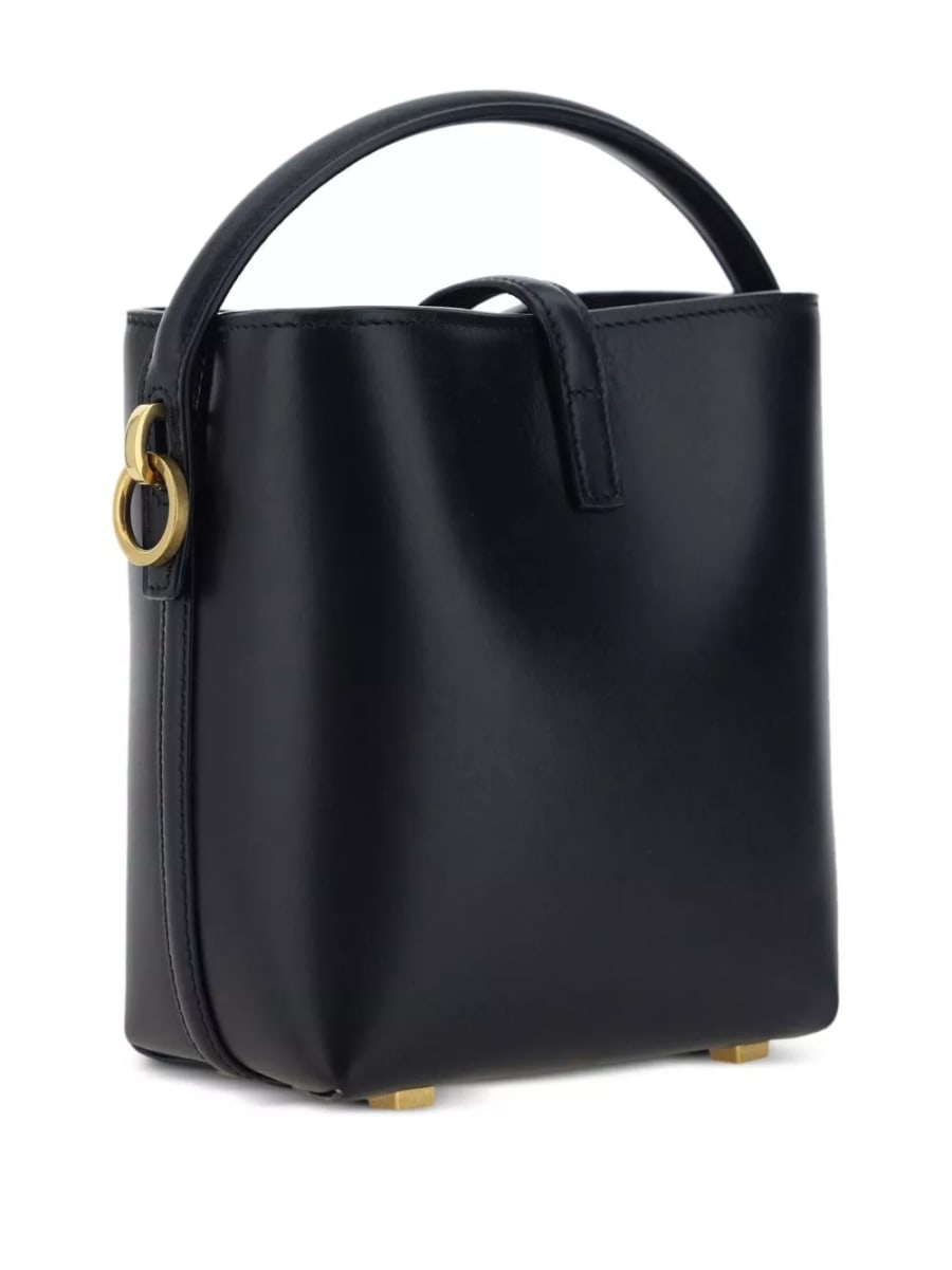 Saint Laurent La 37 leather mini bag, view 4