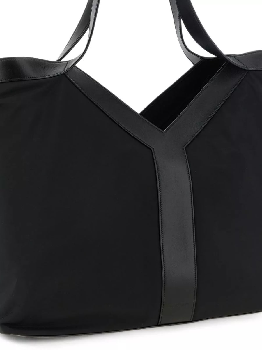 Saint Laurent Y grande tote bag in nylon, view 3