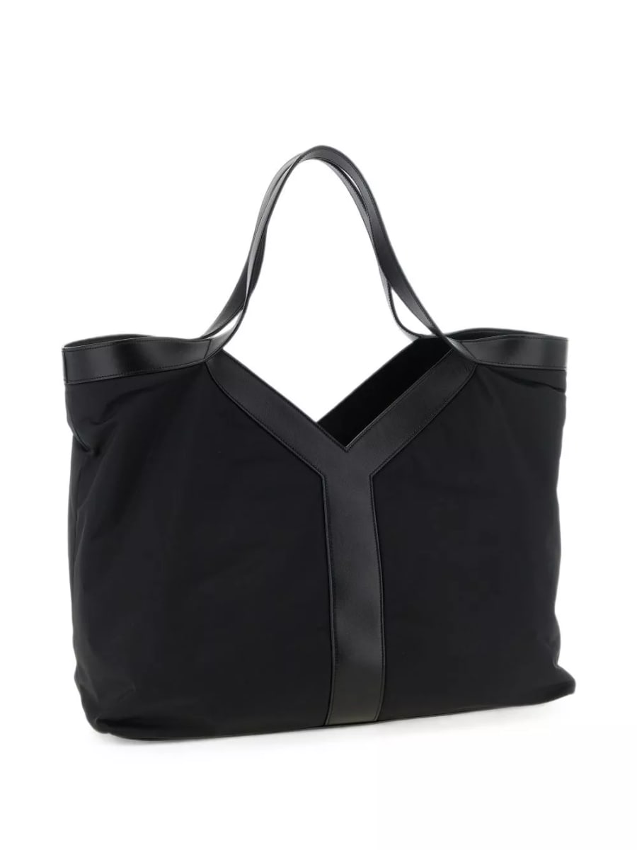 Saint Laurent Y grande tote bag in nylon, view 4