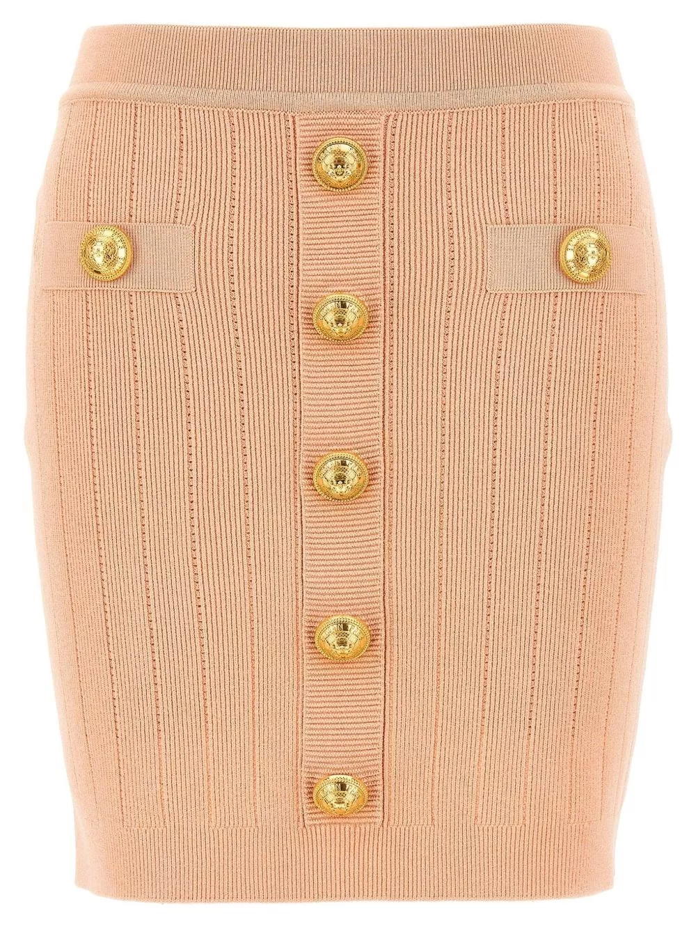 Balmain Gonna mini lavorata a maglia