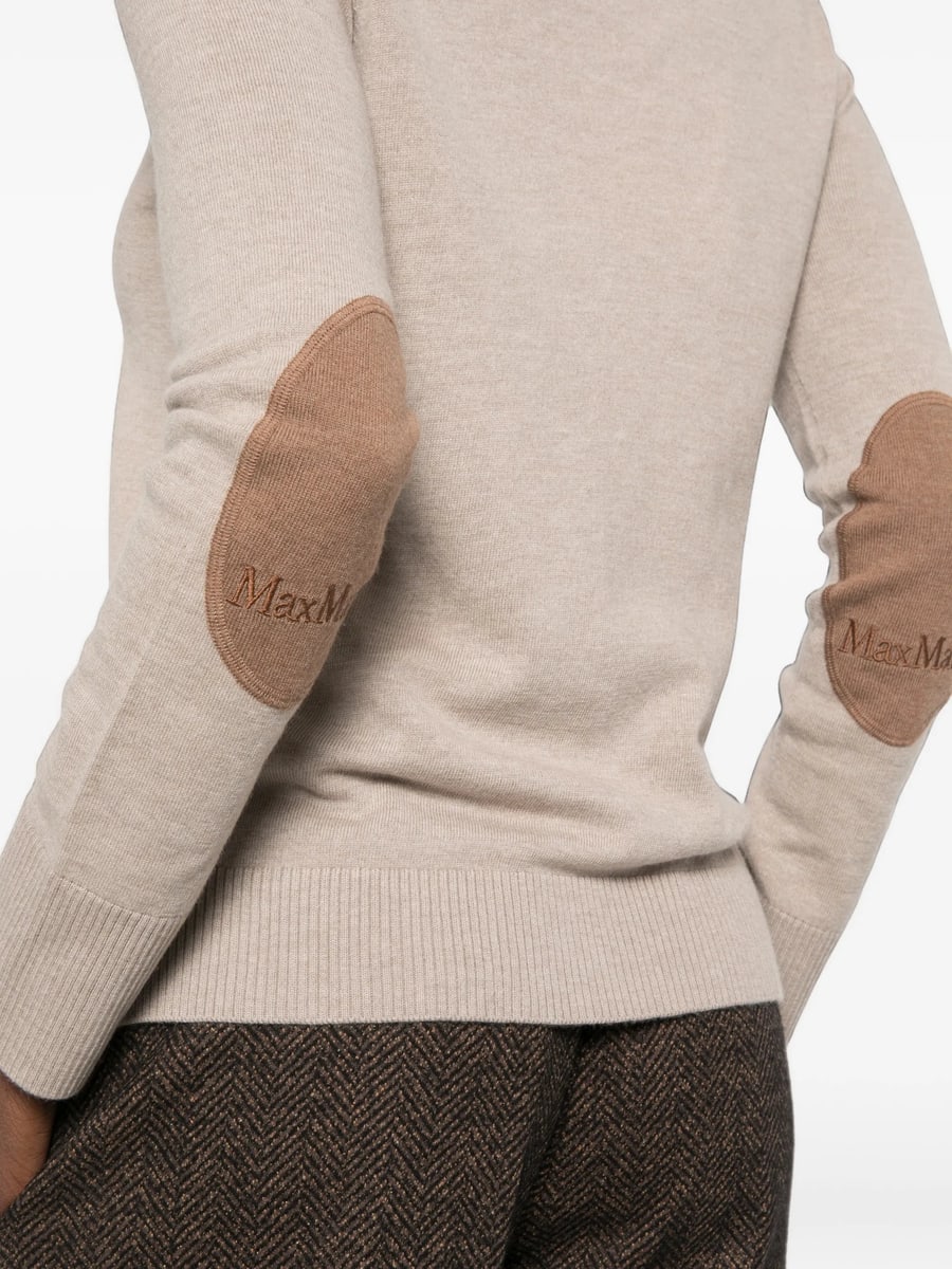 'S Max Mara 's Max Mara Elbow-patch Roll-neck Knit, view 2