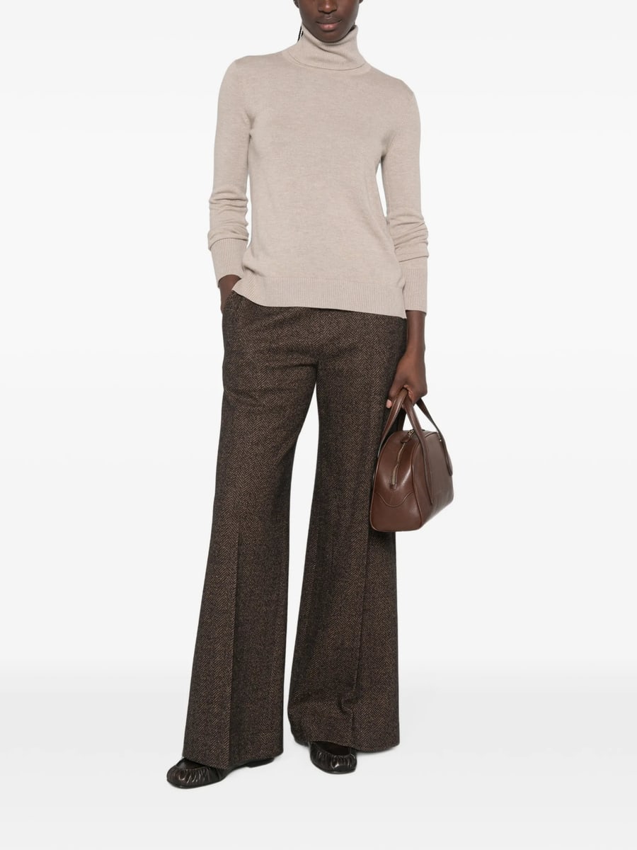 'S Max Mara 's Max Mara Elbow-patch Roll-neck Knit, view 3