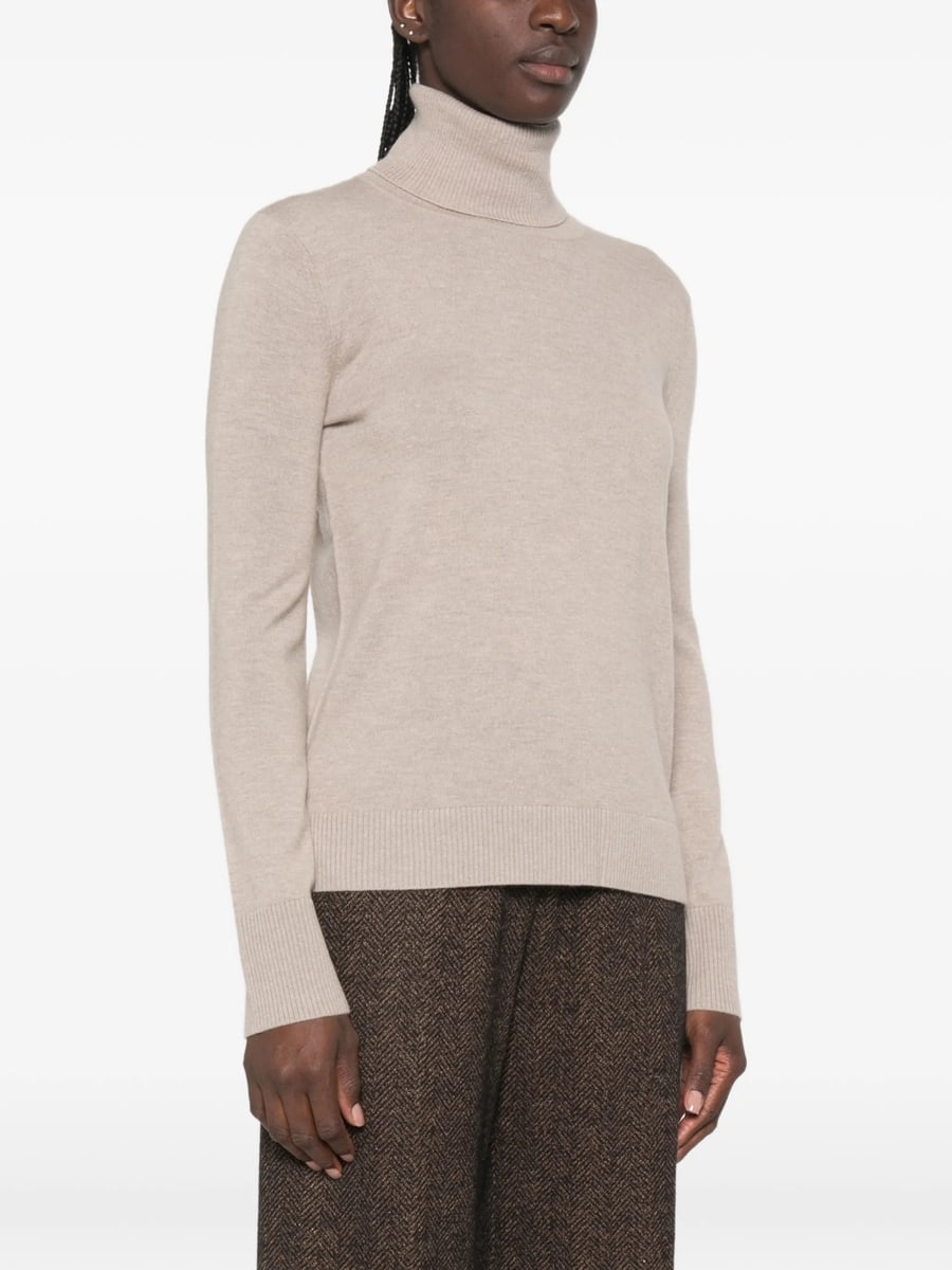 'S Max Mara 's Max Mara Elbow-patch Roll-neck Knit, view 4